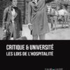 Critique & Université - de David Vasse publié aux éditions Marest Critique & Université - de David Vasse publié aux éditions Marest