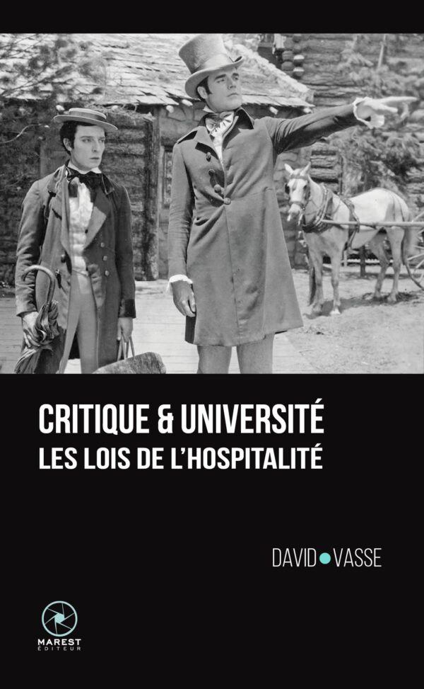 Critique & Université - de David Vasse publié aux éditions Marest Critique & Université - de David Vasse publié aux éditions Marest