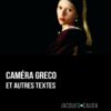 Caméra Greco de Jacques Cauda publié aux éditions Marest couverture 1
