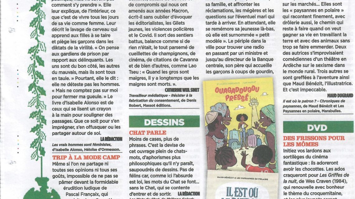 Siné Hebdo décembre 2021