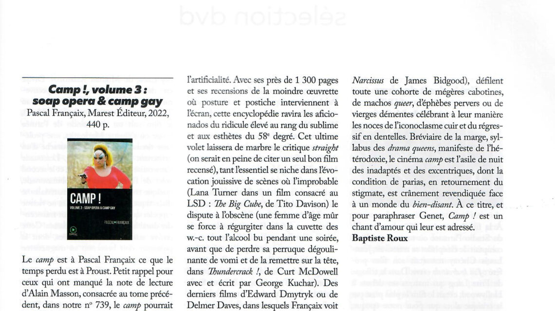 Positif 748 Camp Pascal Françaix