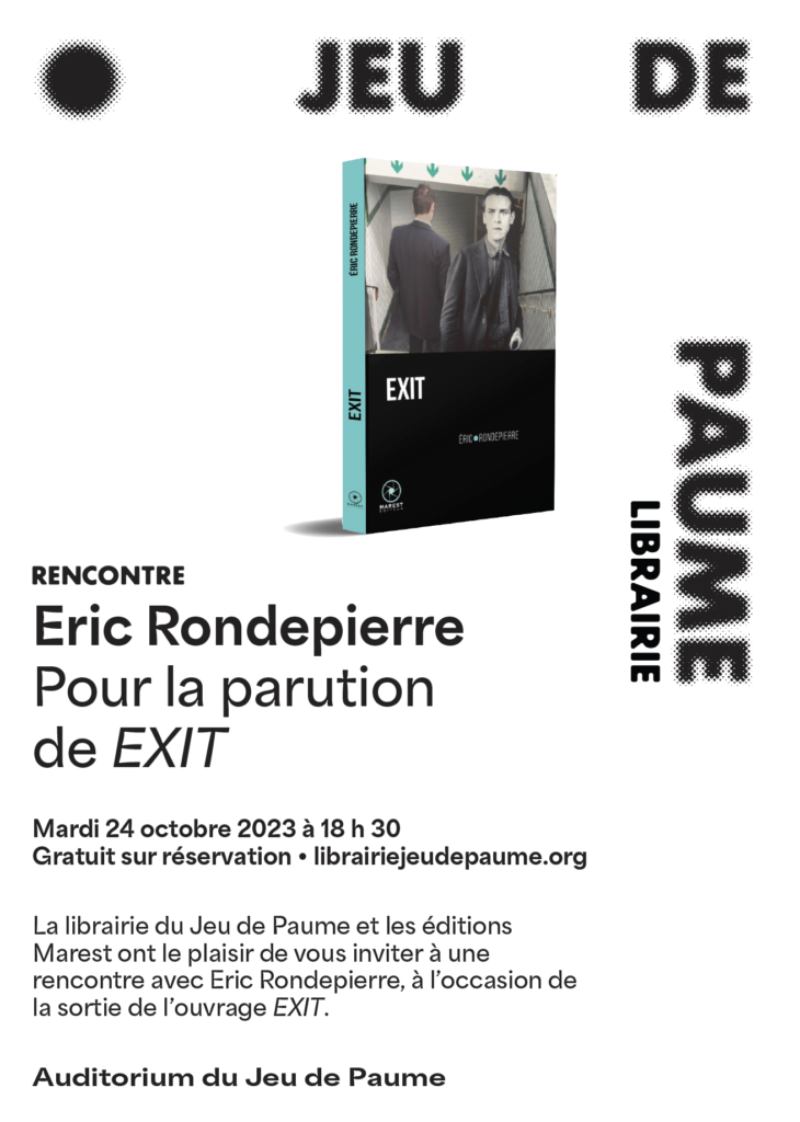 Rencontre Eric Rondepierre à la Librairie du Jeu de Paume